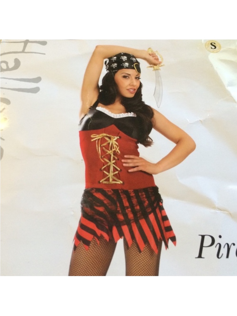 ⭐️ 5 for $25⭐️ Wet Seal Red pirate Asymmetrical Striped dress
